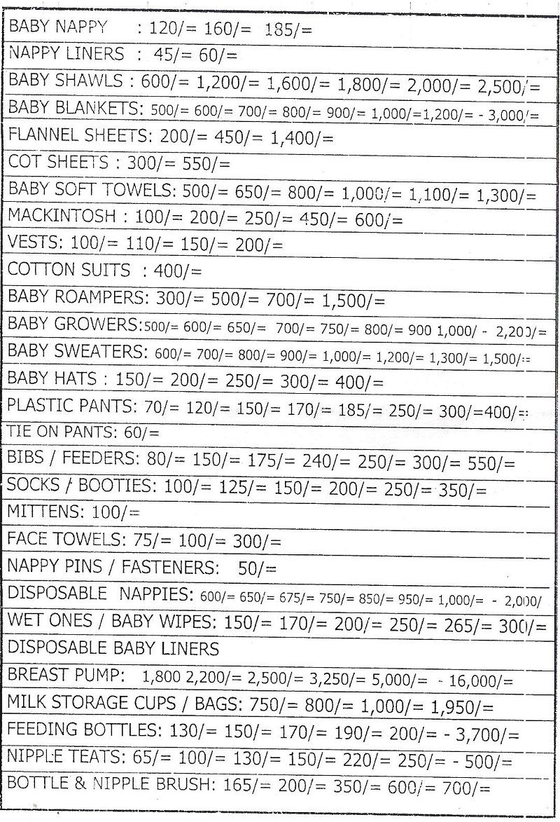 Newborn Babies Accessories List Newborn Baby